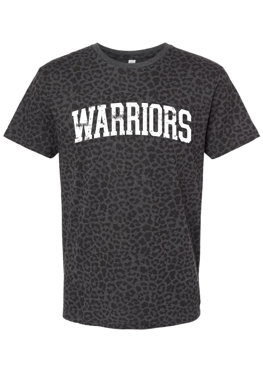 Warriors Grunge Leopard T-Shirt