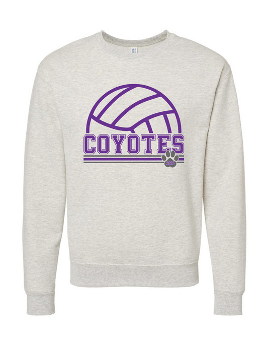 Coyotes Volleyball Crewneck