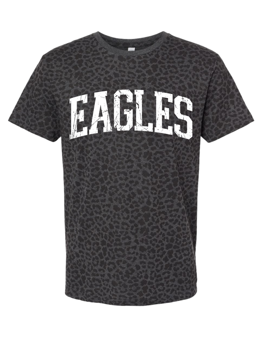 Eagles Black Leopard T-Shirt