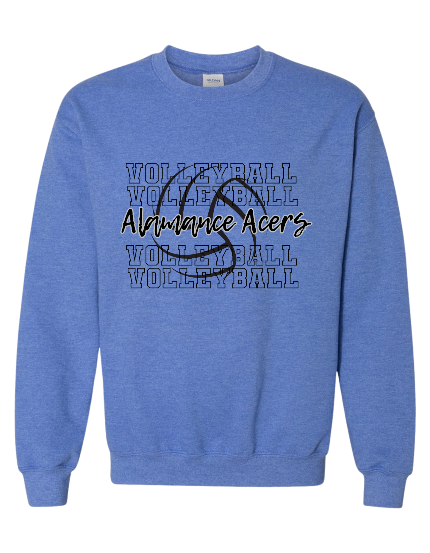 Alamance Acers Volleyball Classic Crewneck