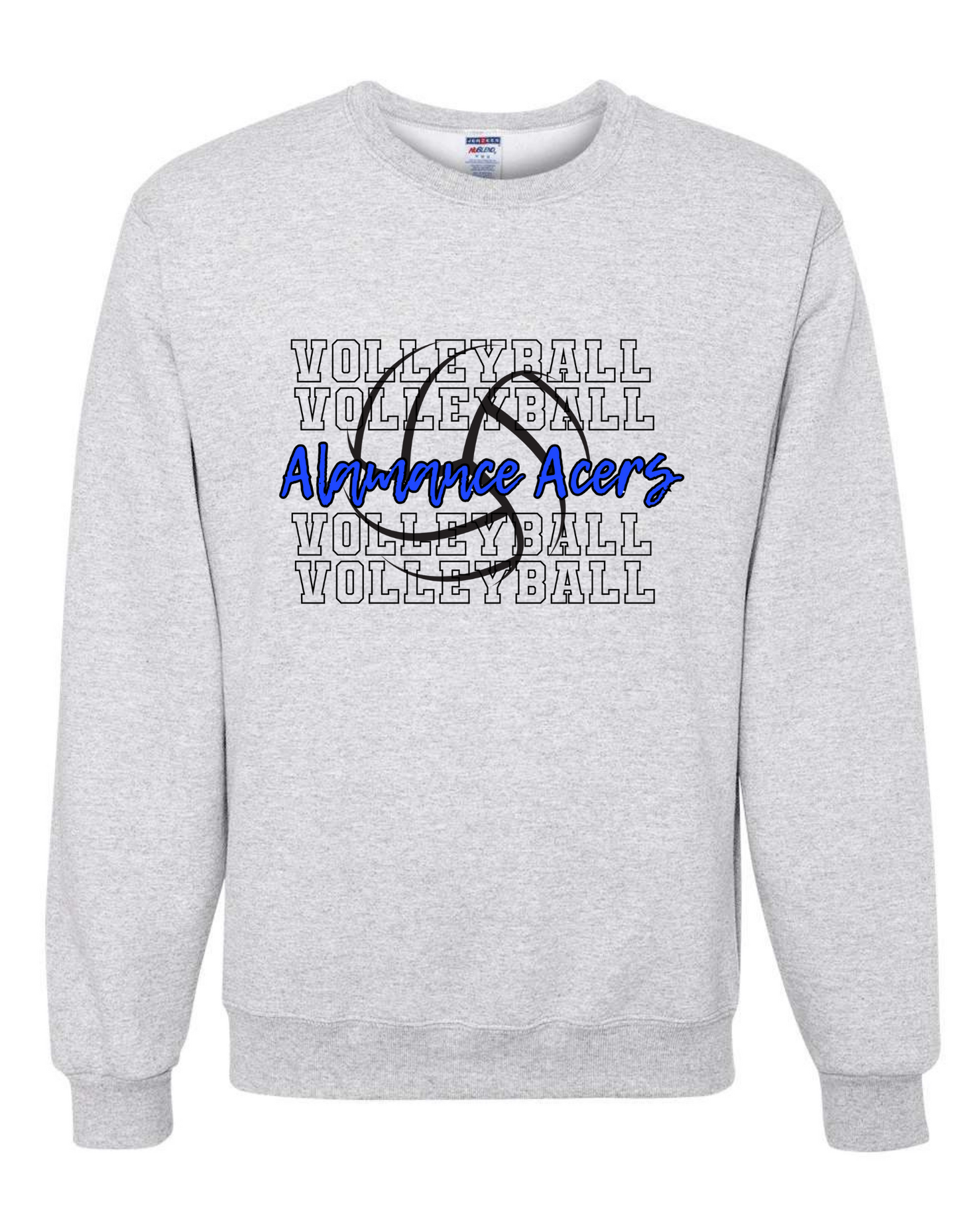 Alamance Acers Volleyball Classic Crewneck