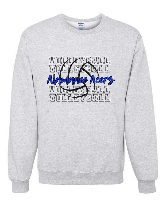 Alamance Acers Volleyball Classic Crewneck