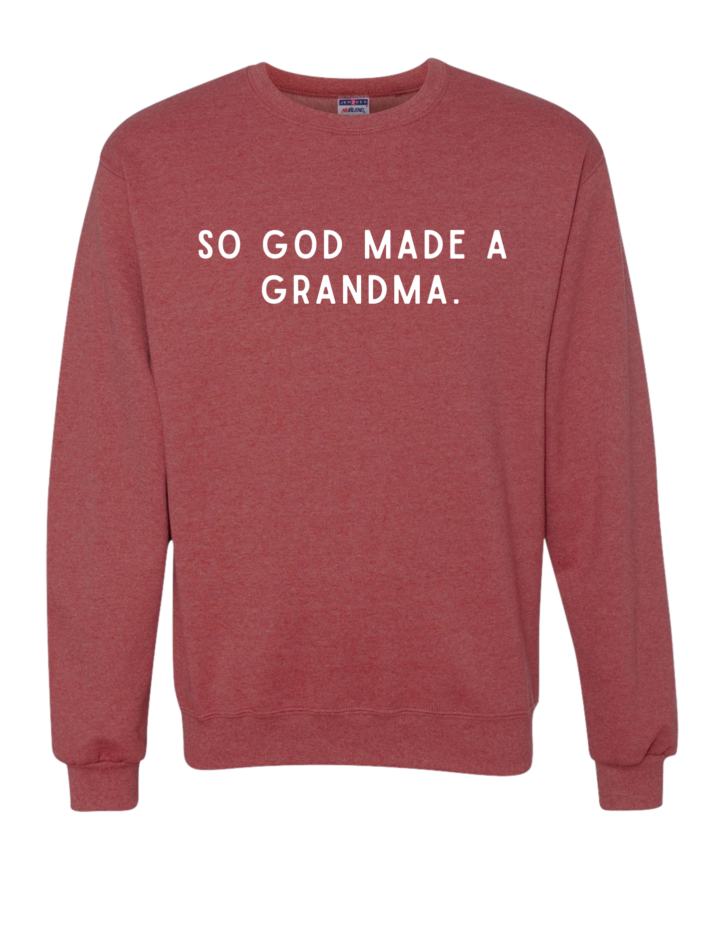 So GOD Made A CUSTOM Name Crewneck - READ DESCRIPTION