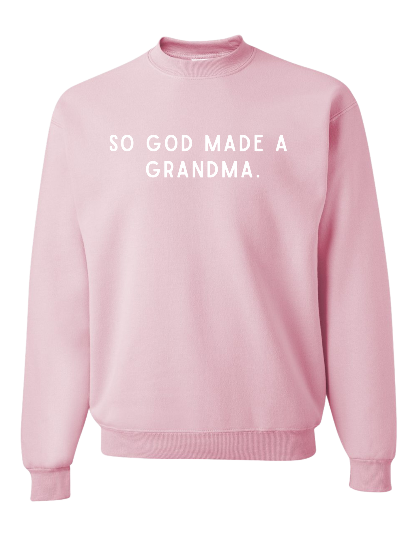 So GOD Made A CUSTOM Name Crewneck - READ DESCRIPTION