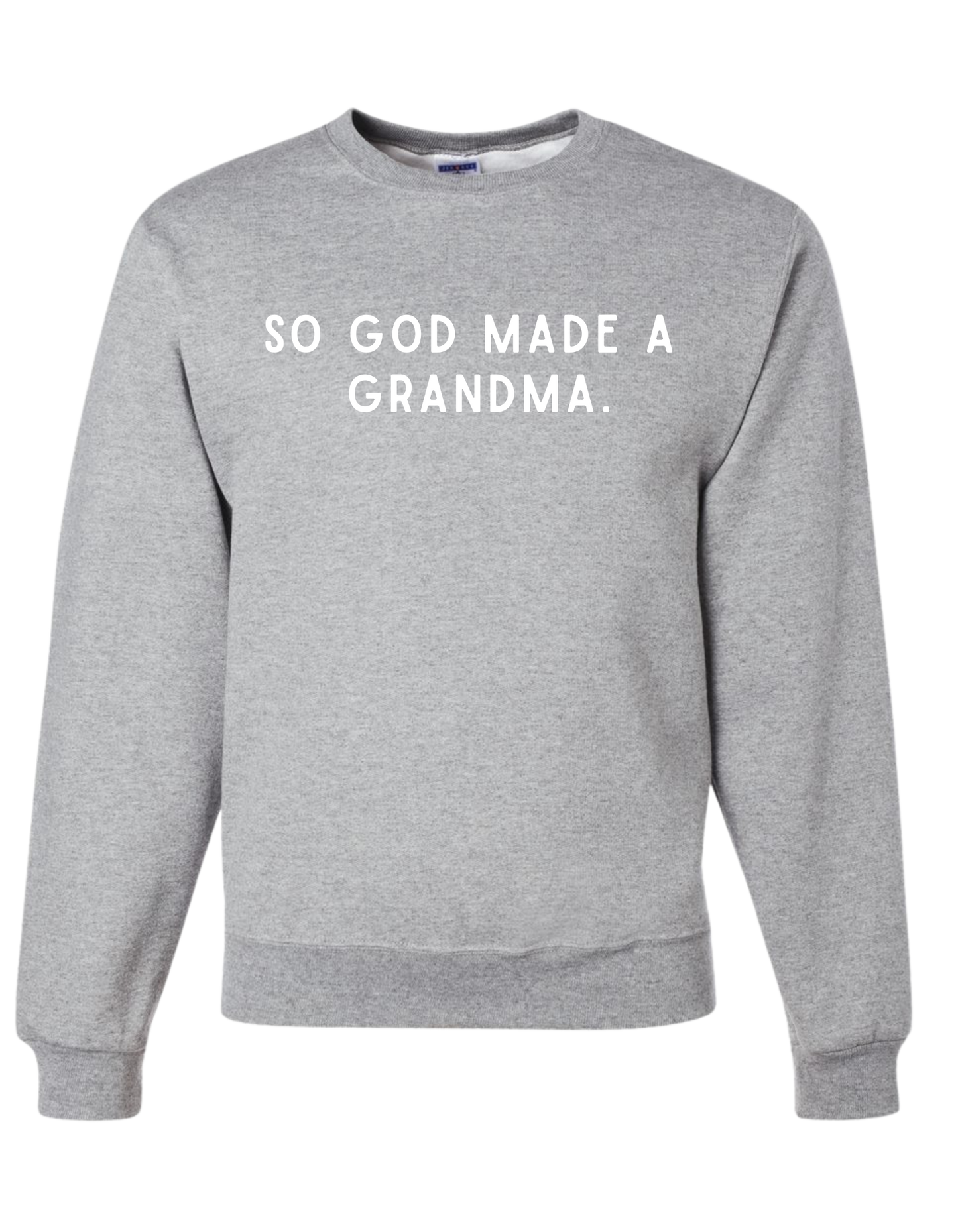 So GOD Made A CUSTOM Name Crewneck - READ DESCRIPTION