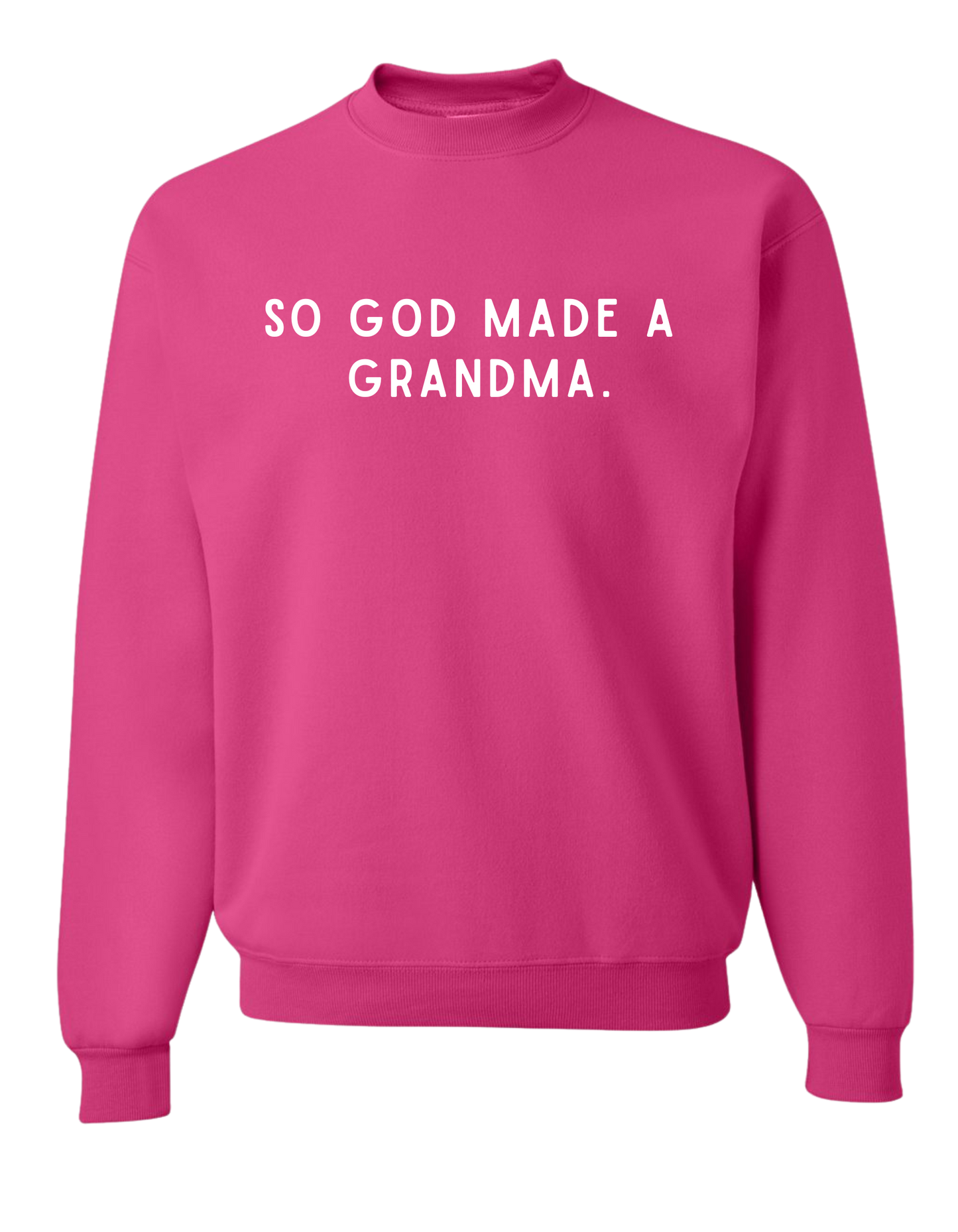 So GOD Made A CUSTOM Name Crewneck - READ DESCRIPTION