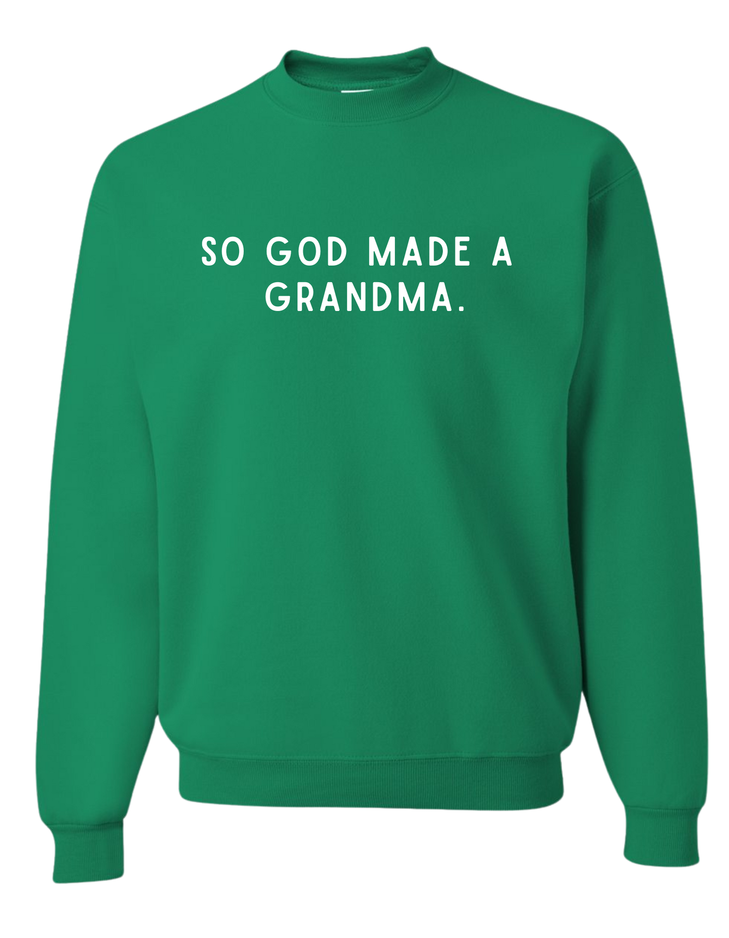 So GOD Made A CUSTOM Name Crewneck - READ DESCRIPTION
