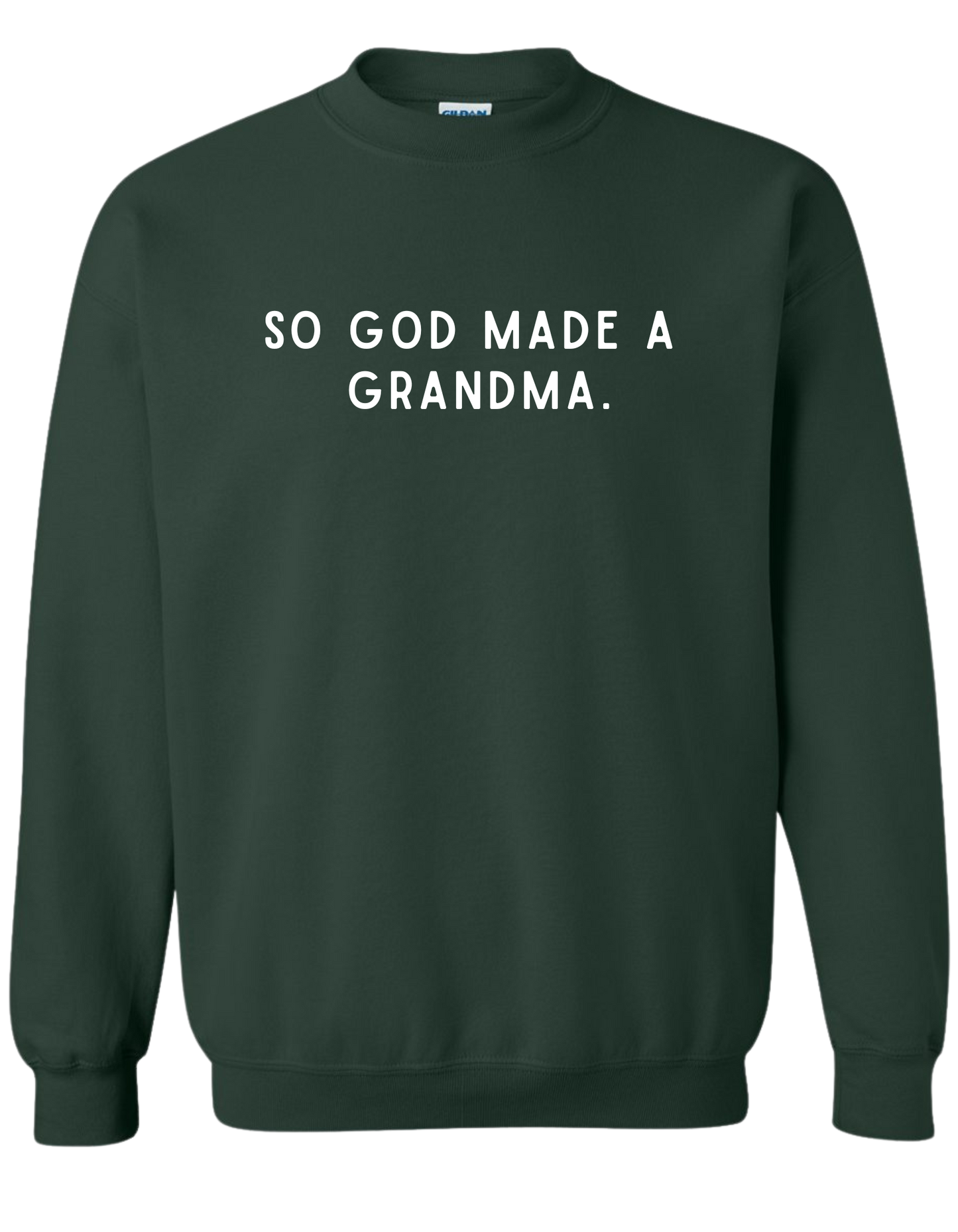 So GOD Made A CUSTOM Name Crewneck - READ DESCRIPTION