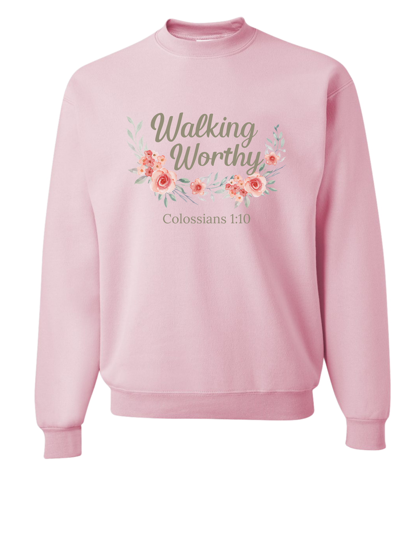 Walking Worthy Crewneck Sweatshirt
