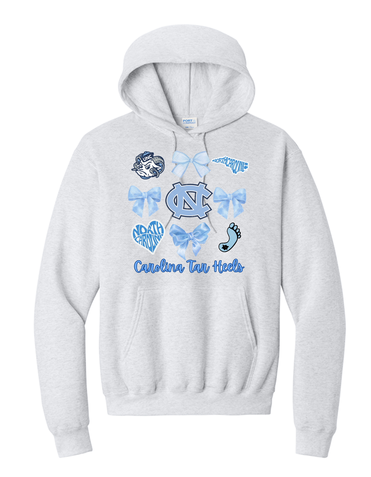 Tarheels Coquette Hoodie