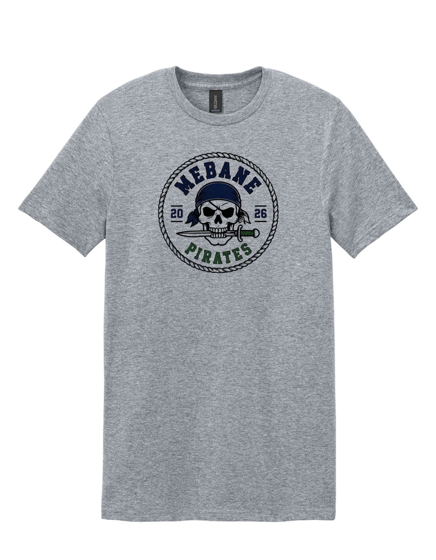 Mebane Pirates Football Classic T-Shirt