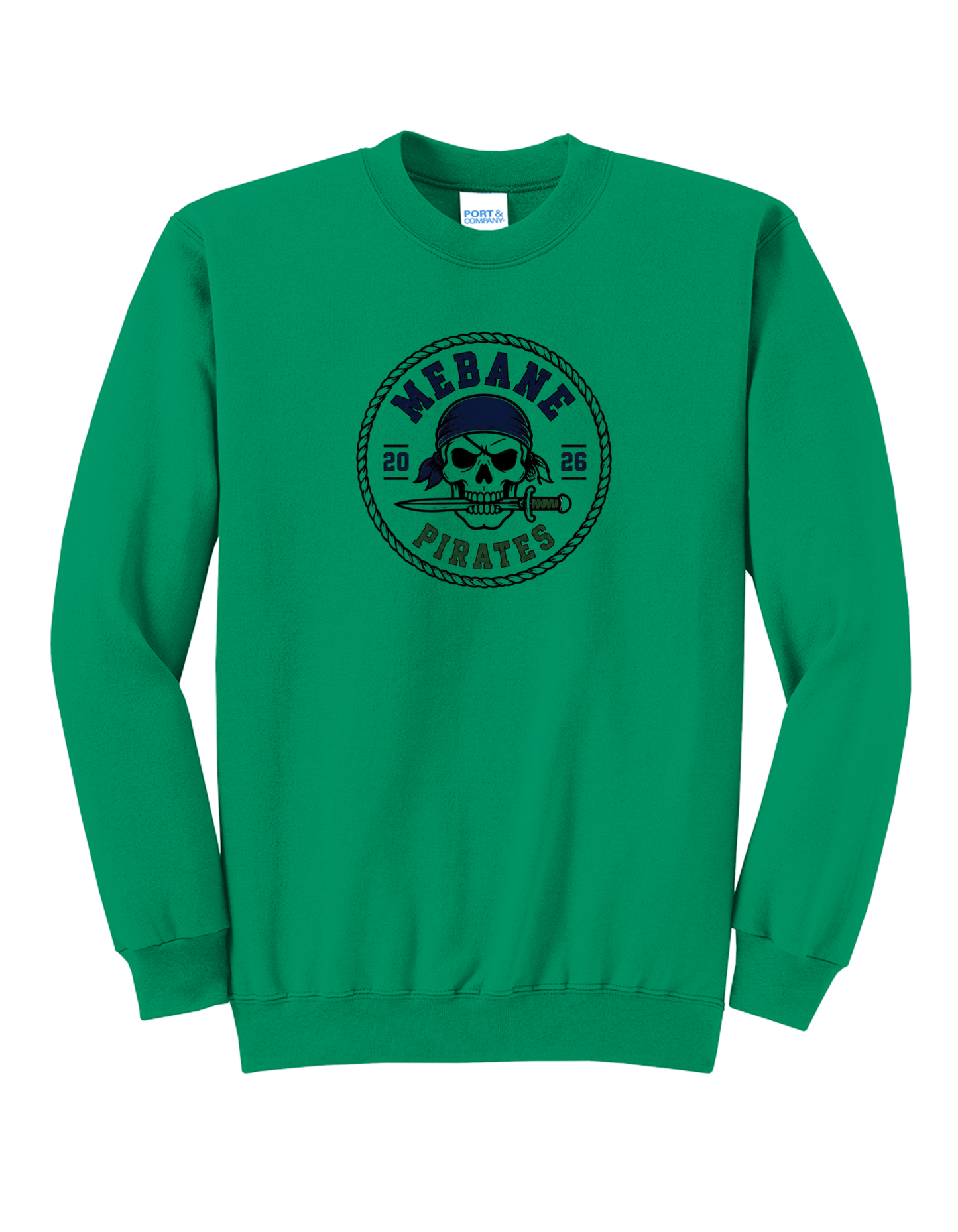 Mebane Pirates Football Crewneck