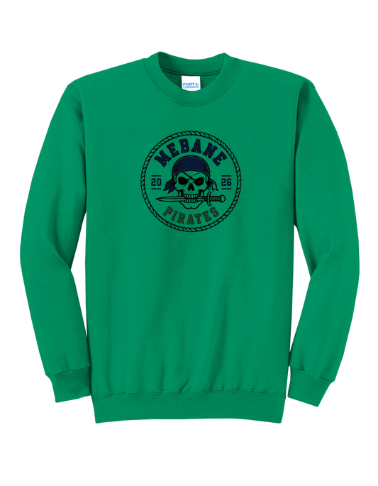 Mebane Pirates Football Crewneck