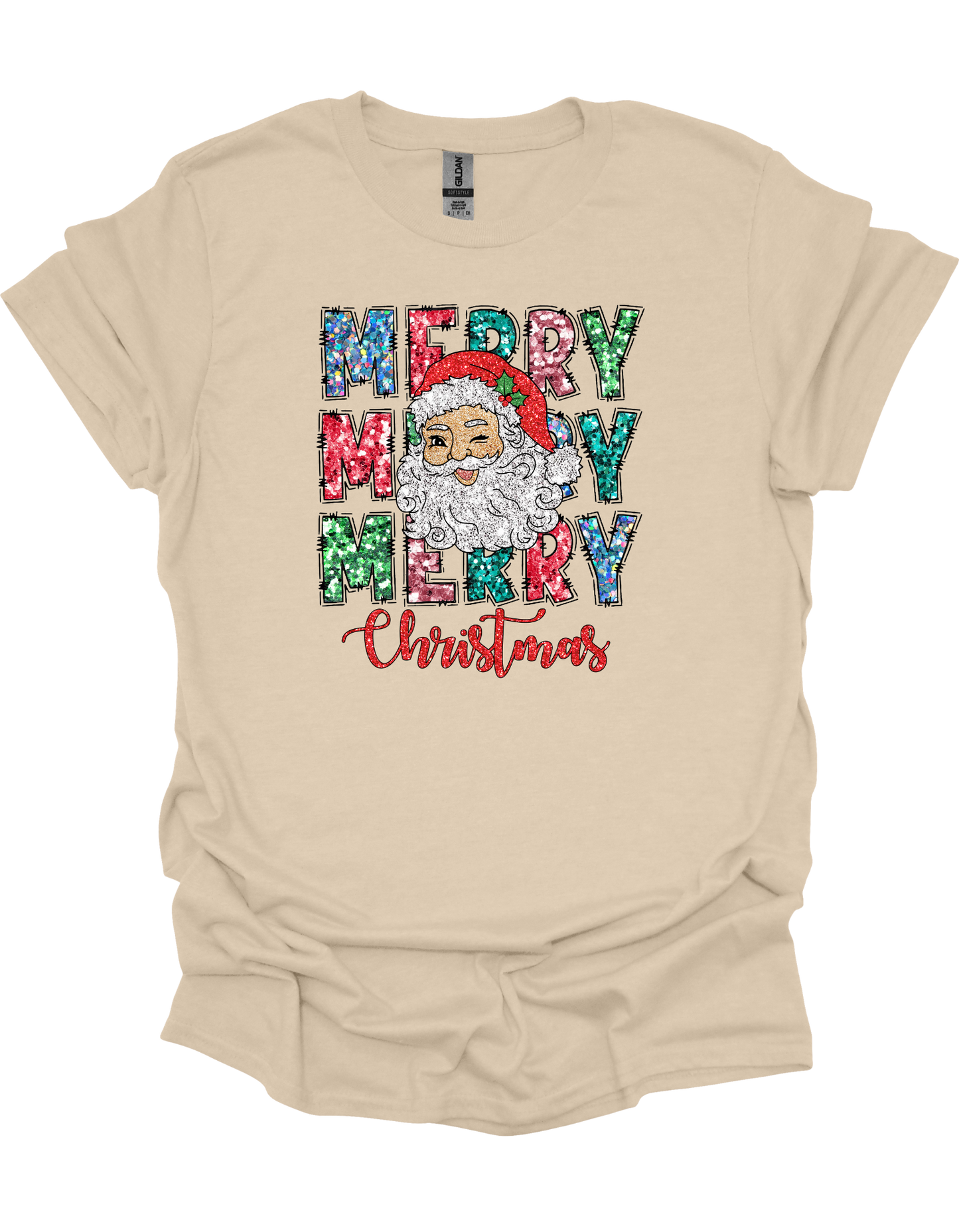 Santa Merry Christmas T-Shirt