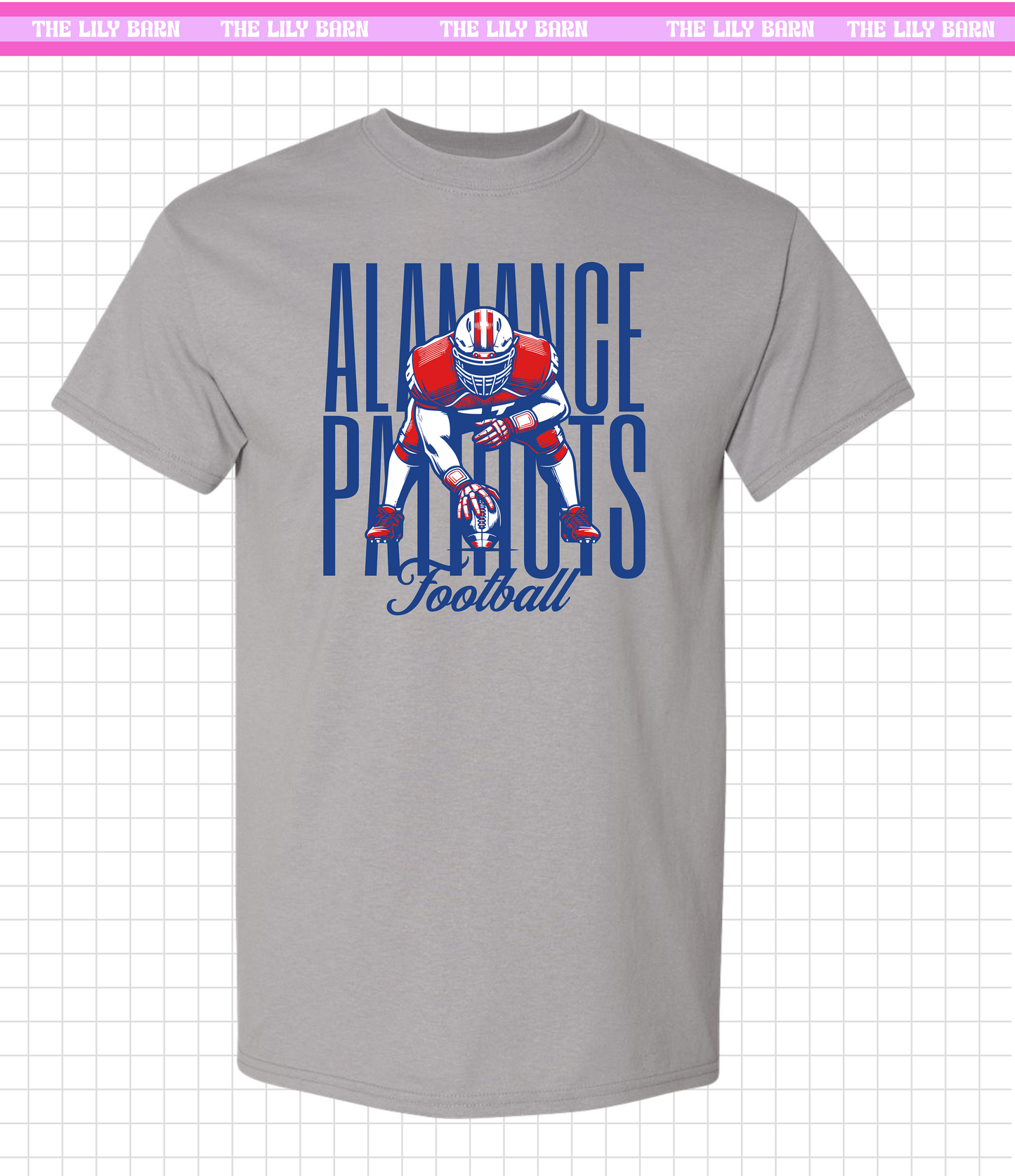 Alamance Patriots Football Stance T-shirt (Copy)