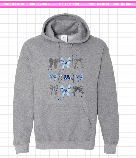 NA Coquette Bow Hoodie