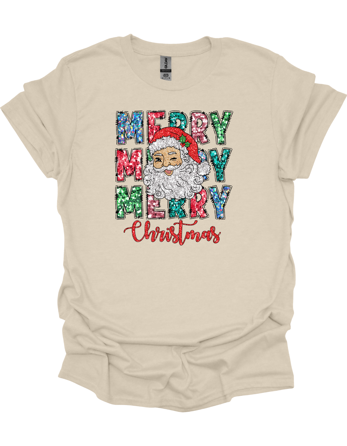 Santa Merry Christmas T-Shirt