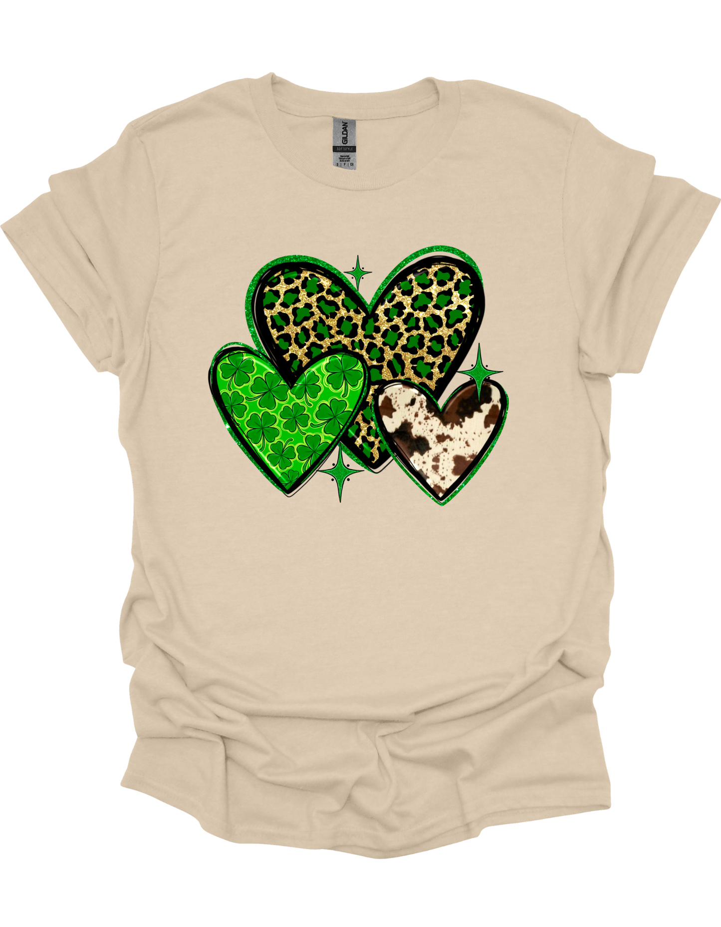 Cheetah Hearts T-Shirt