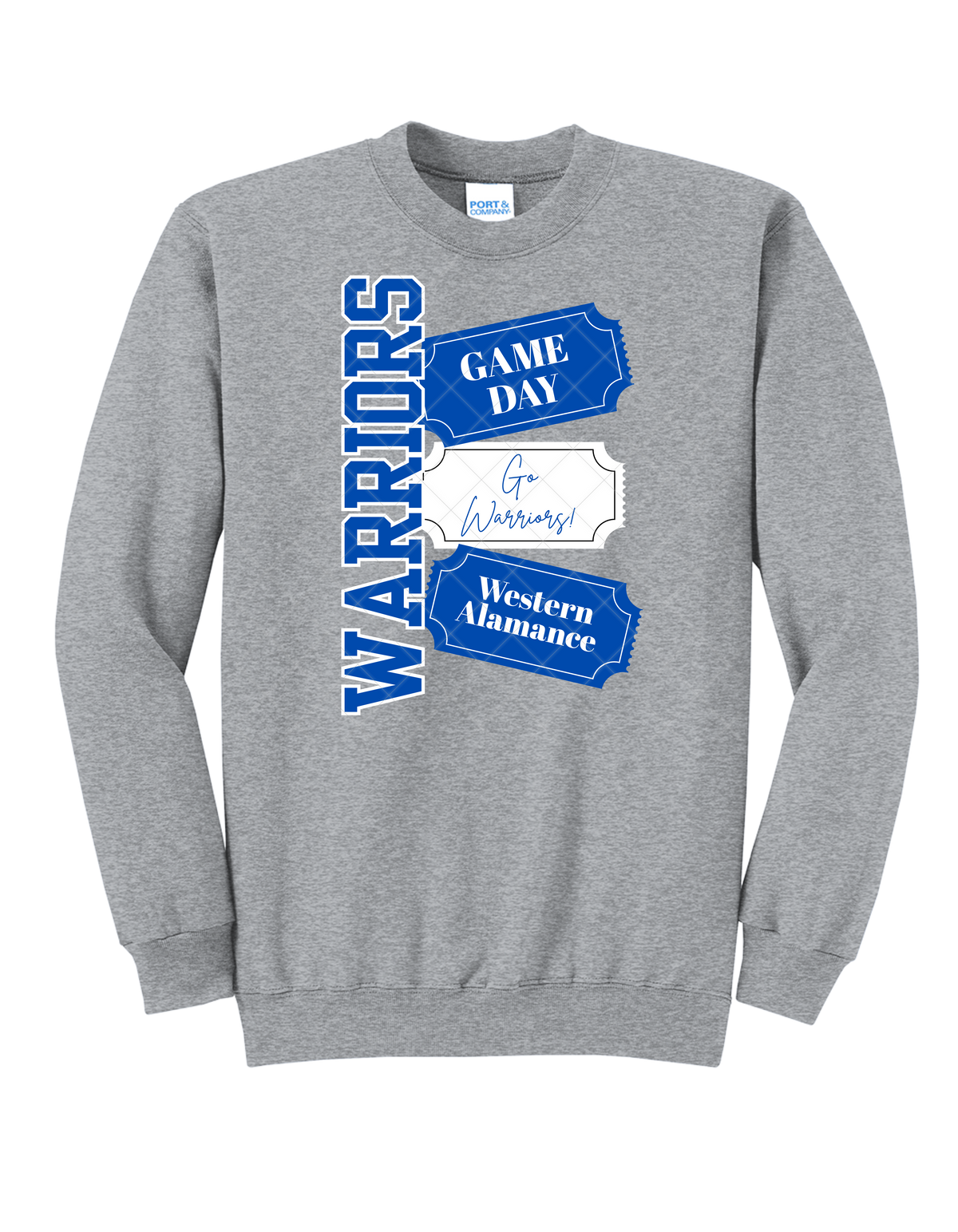 Warriors Ticket Crewneck