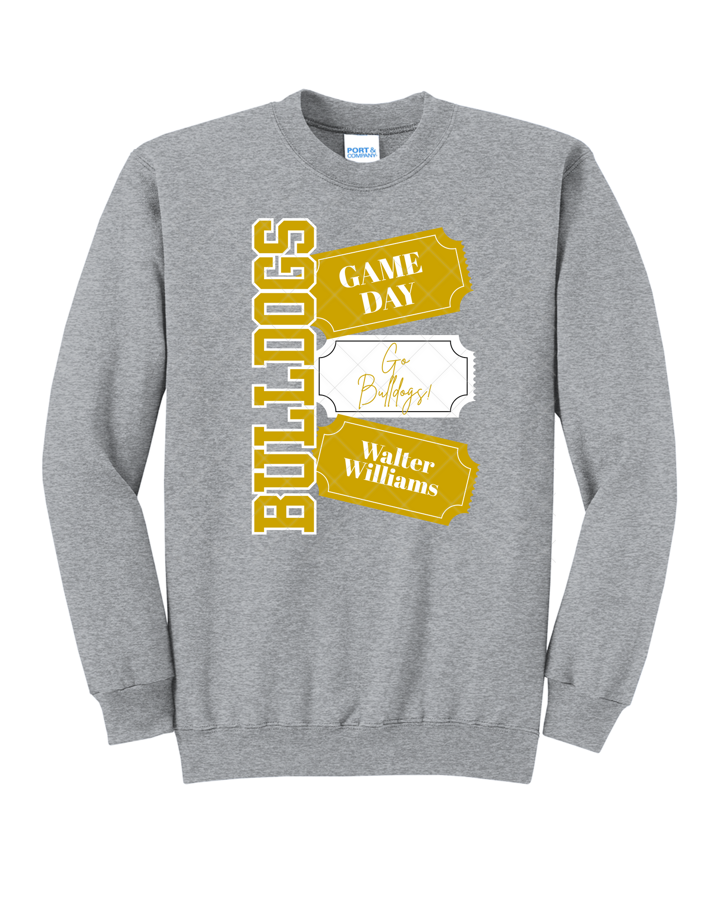 Bulldogs Ticket Crewneck