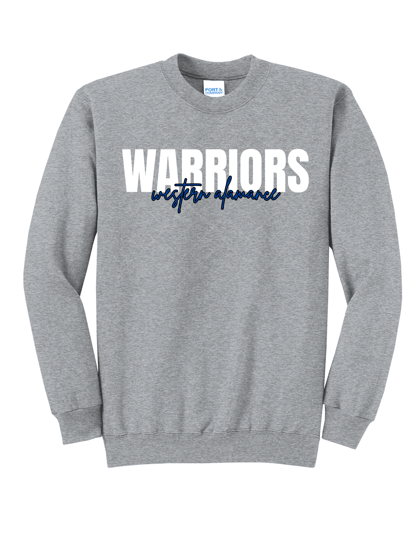Western Alamance Warriors Crewneck