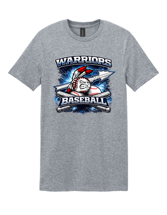 Graphic Warriors Baseball T-Shirt