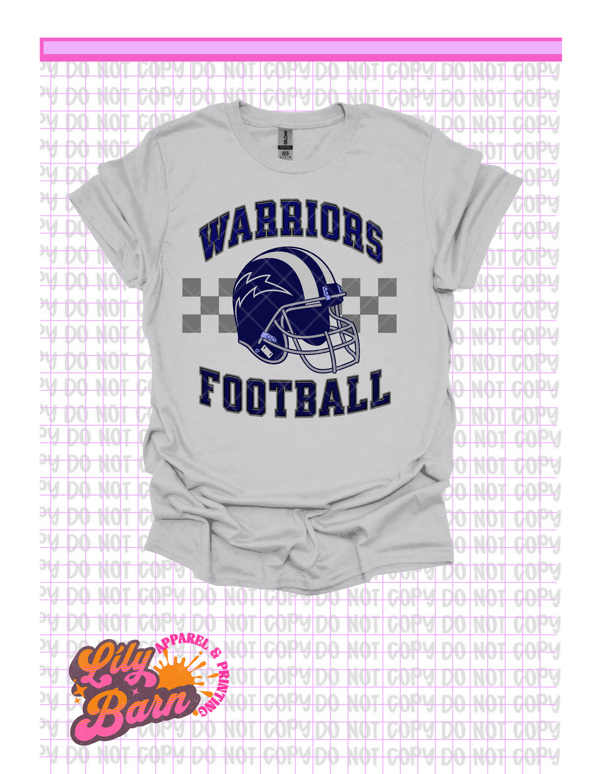 Warrior Football Helmet T-Shirt