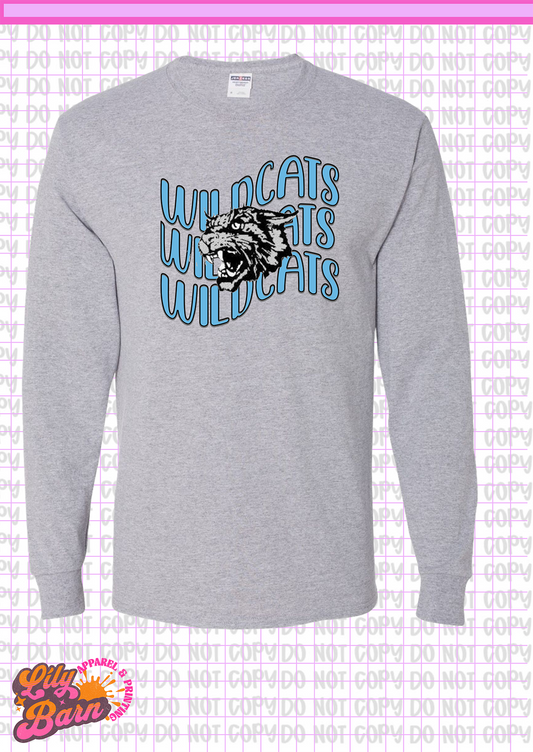 East Chapel Hill Wildcats Repeat Long Sleeve T-Shirt