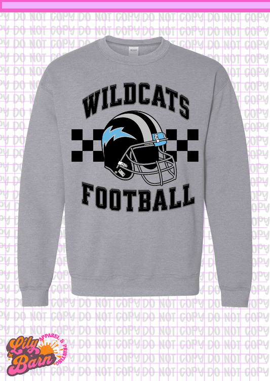 East Chapel Hill Wildcat Football Crewneck