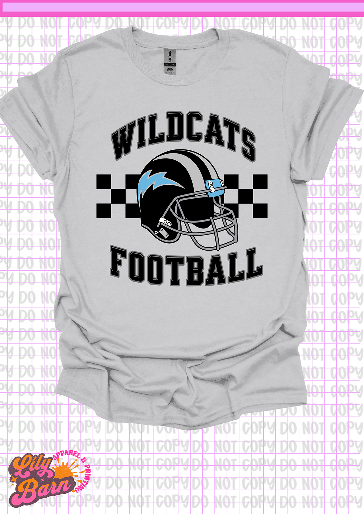 East Chapel Hill Wildcat Football T-Shirt