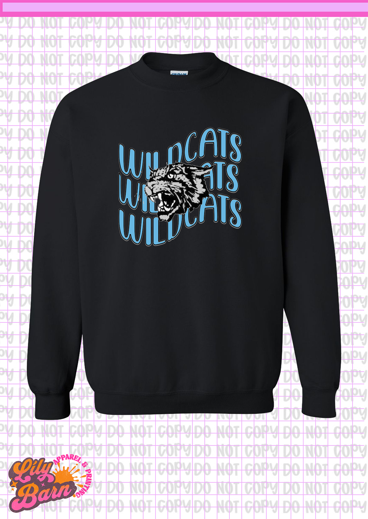 East Chapel Hill Wildcats Repeat Crewneck