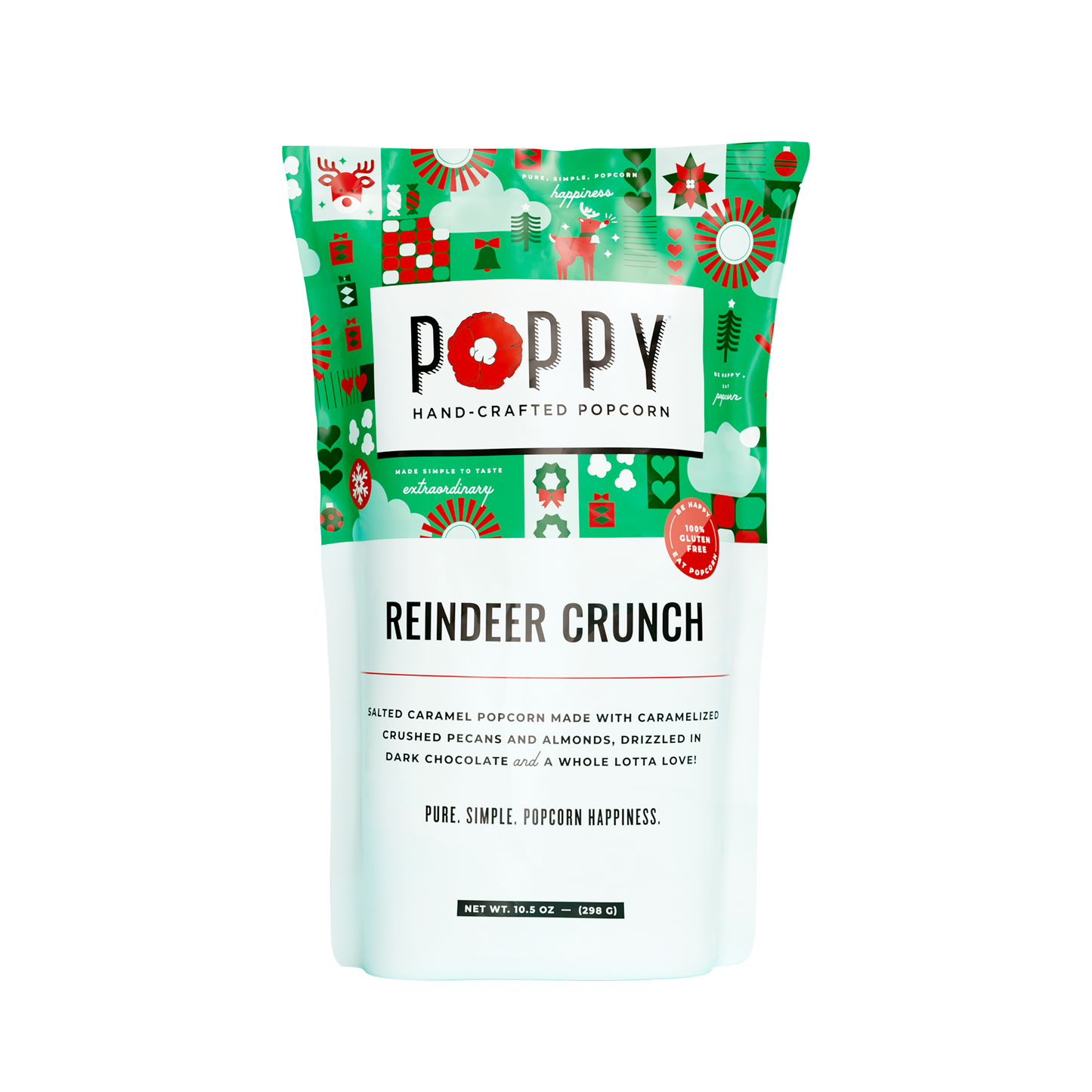 POPPY POPCORN Reindeer Crunch Popcorn