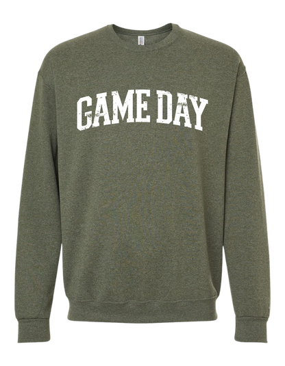GAME DAY Arched Logo Crewneck