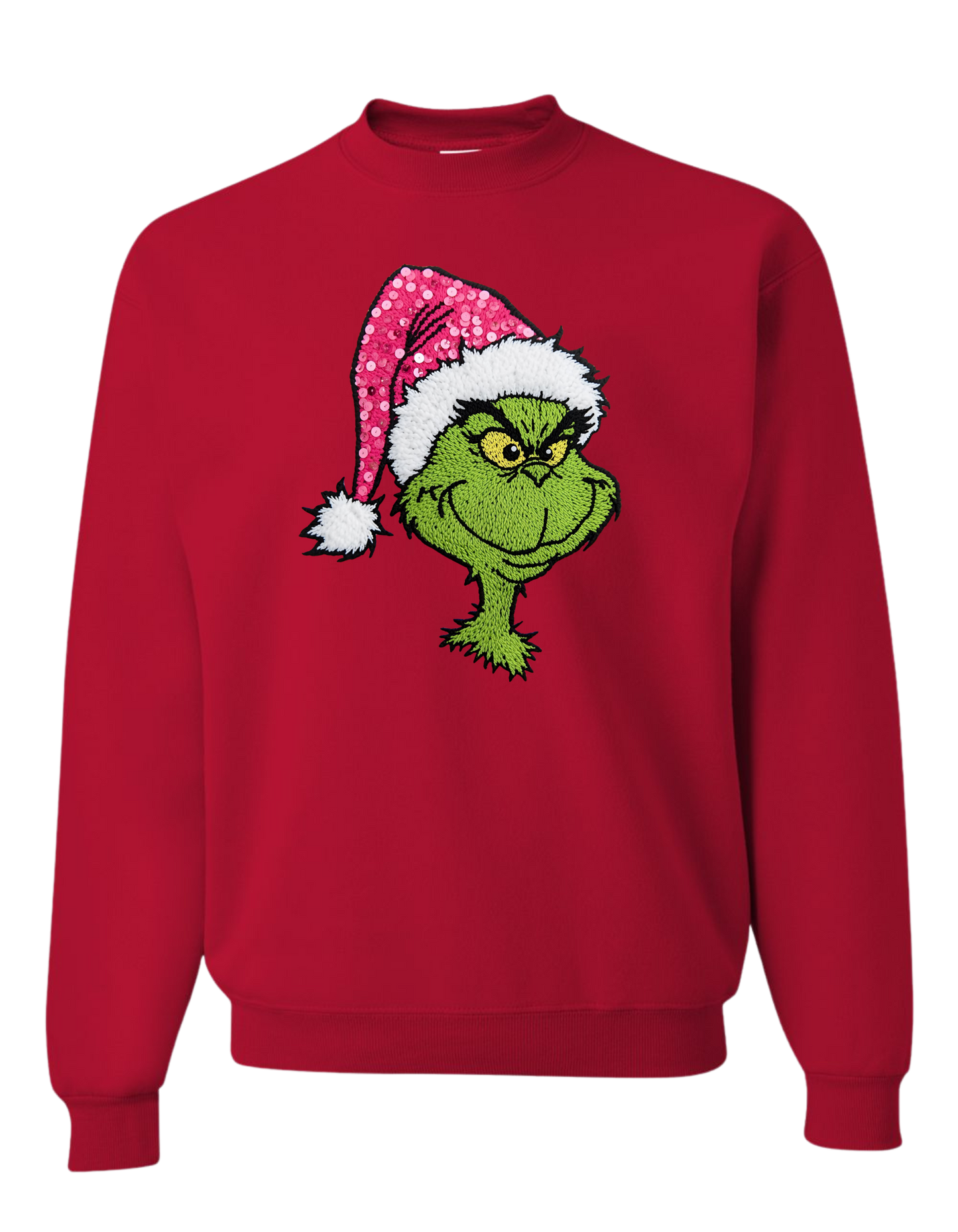 Sparkle Grinch Crewneck