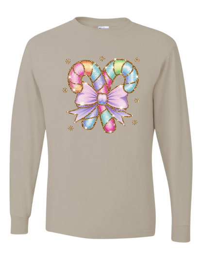 Fun-Filled Candy Cane Long Sleeve