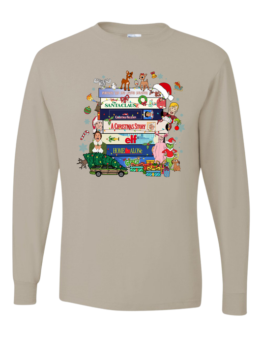 Christmas Movies Long Sleeve