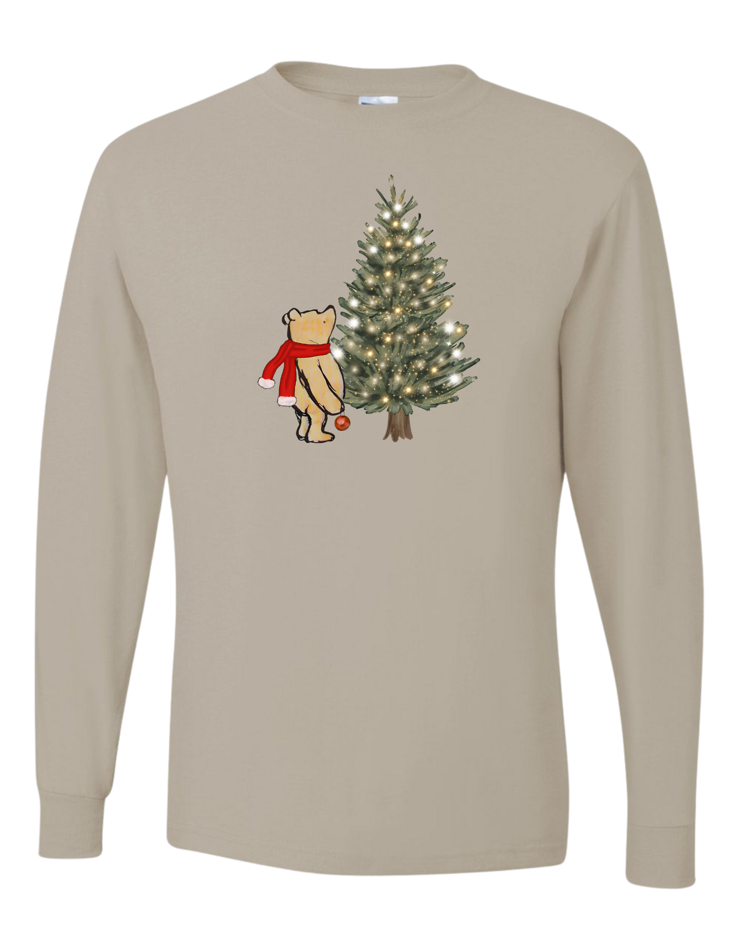 Winnie Christmas Tree Long Sleeve