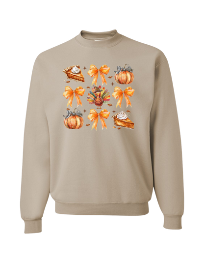 Thanksgiving Coquette Crewneck