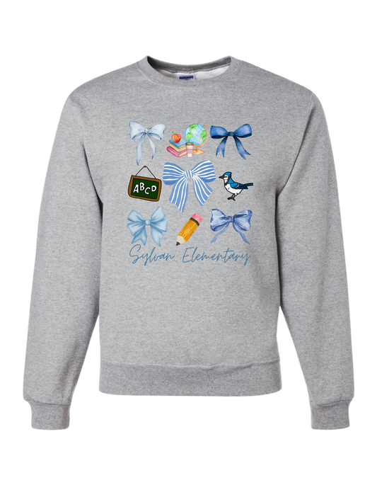 YOUTH Sylvan Coquette Bow Long Sleeve Shirt