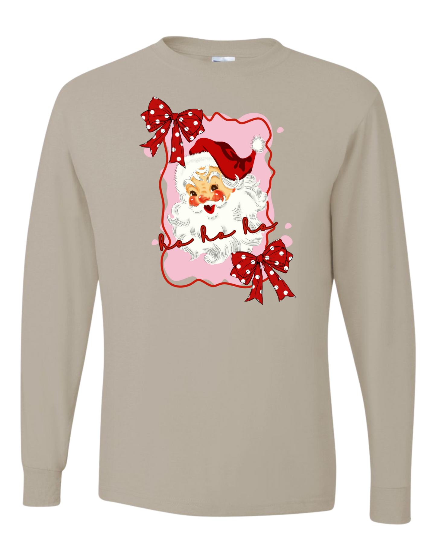 Vintage Ho Ho Ho Long Sleeve