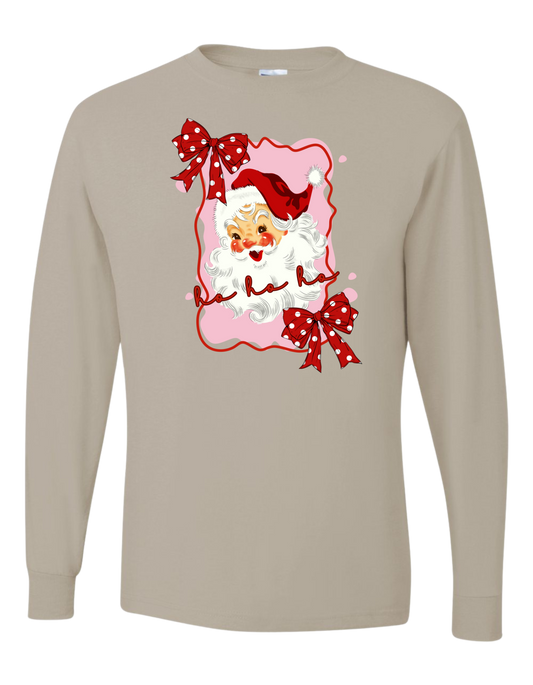 Vintage Ho Ho Ho Long Sleeve