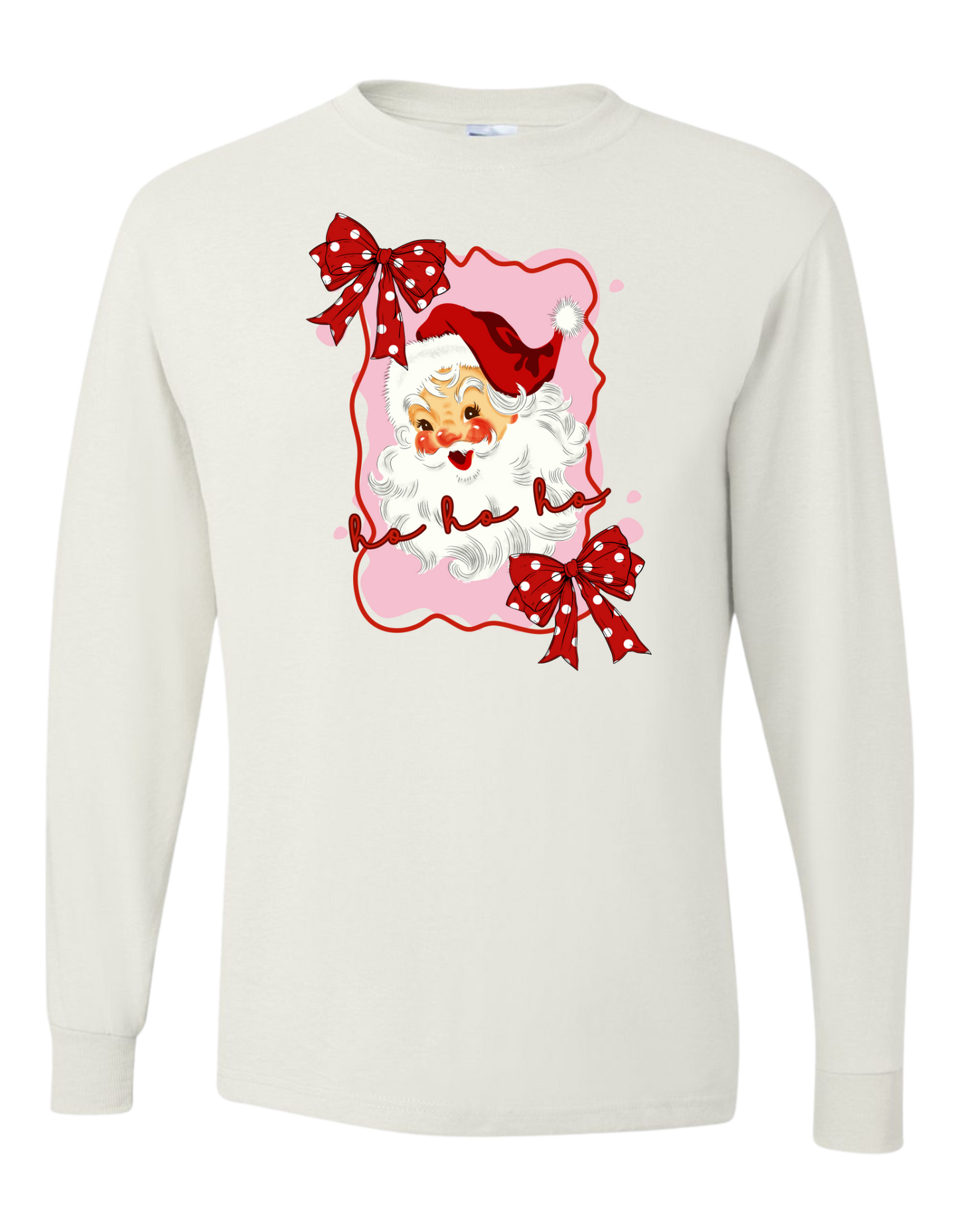 Vintage Ho Ho Ho Long Sleeve