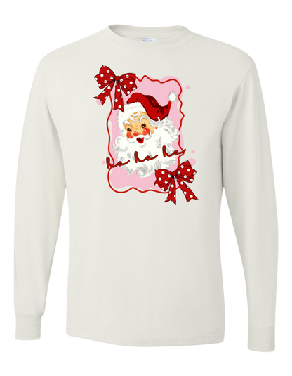 Vintage Ho Ho Ho Long Sleeve