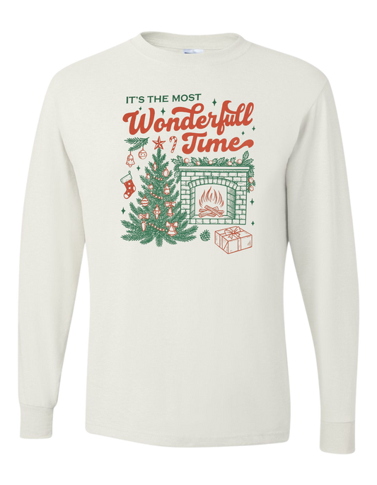 Wonderful Time Fireplace Long Sleeve