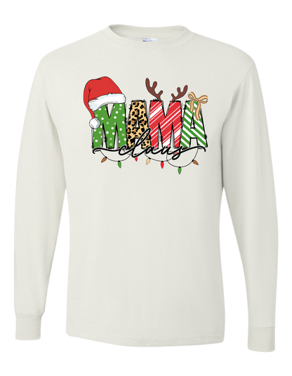 Mama/Mini Claus Long Sleeve
