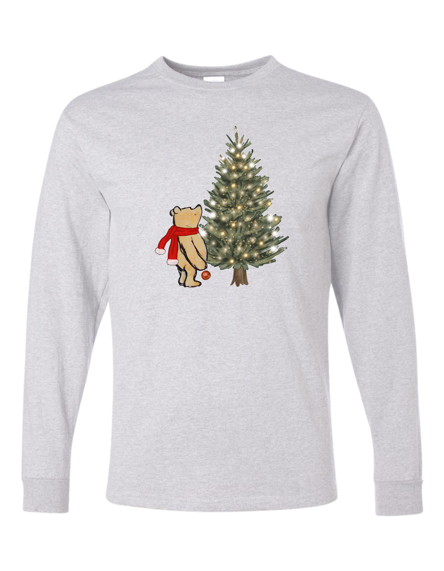 Winnie Christmas Tree Long Sleeve