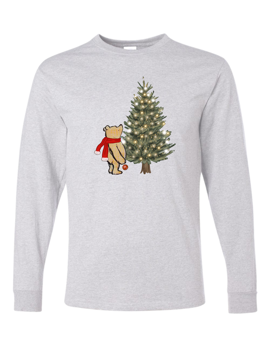 Winnie Christmas Tree Long Sleeve