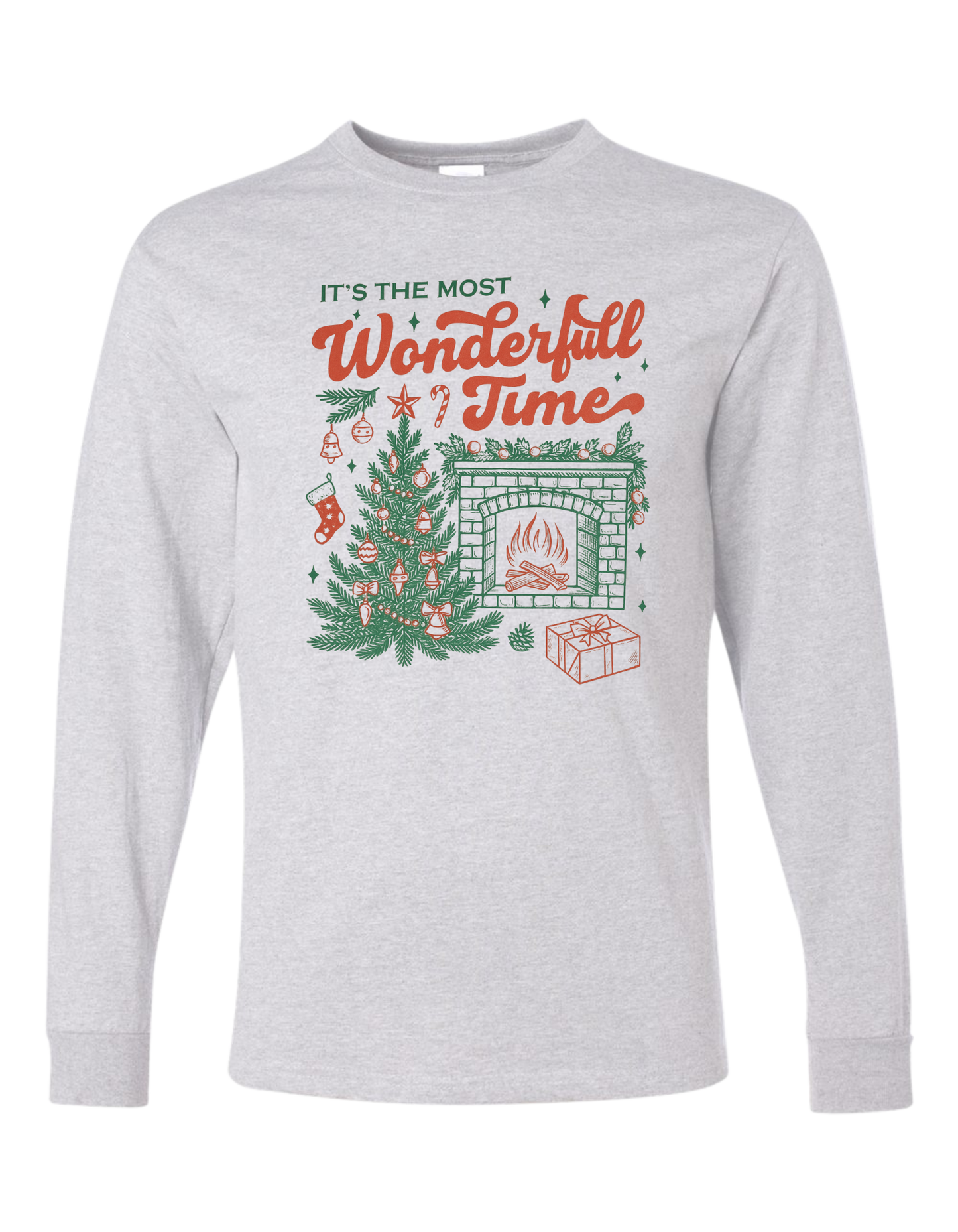 Wonderful Time Fireplace Long Sleeve