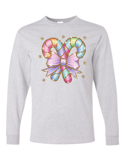 Fun-Filled Candy Cane Long Sleeve