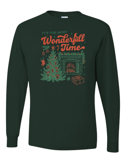 Wonderful Time Fireplace Long Sleeve